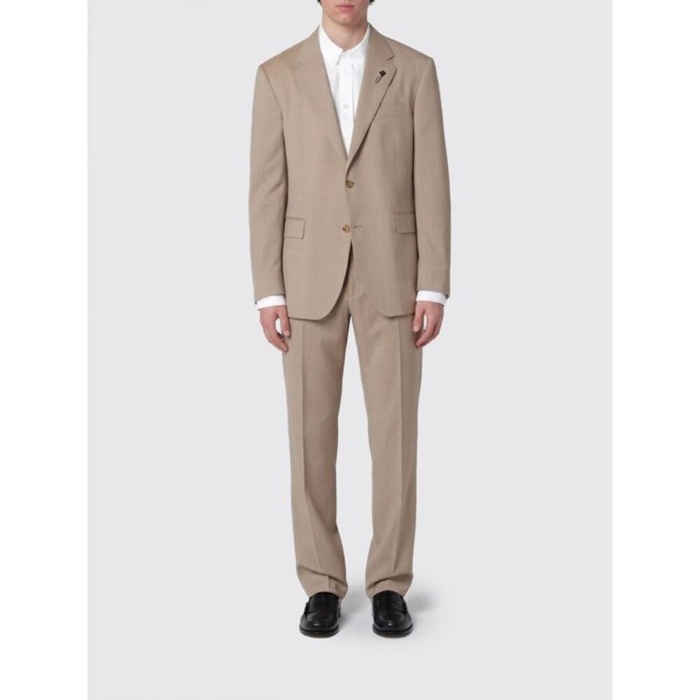 Lardini Suit Men Beige